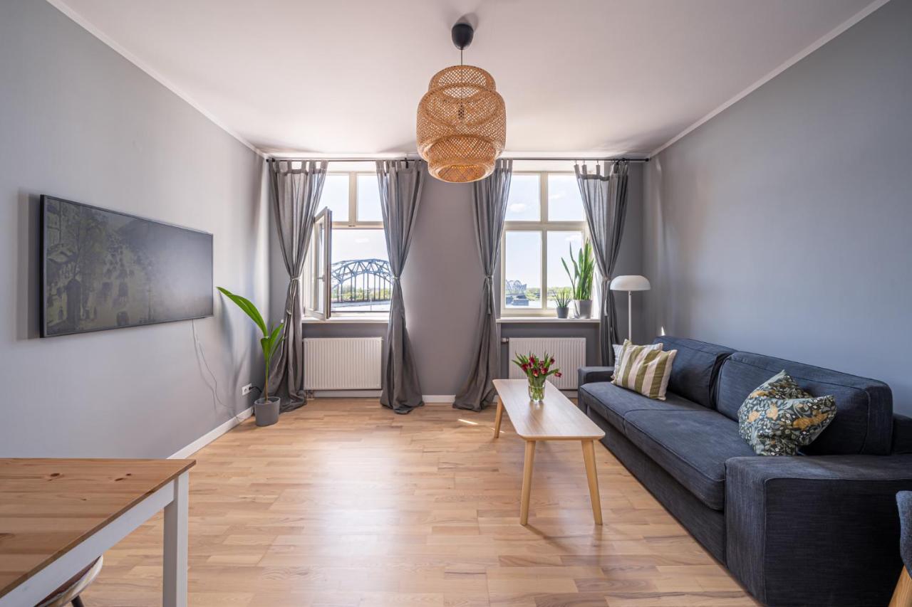 Cosy Studio With River View Ryga Zewnętrze zdjęcie